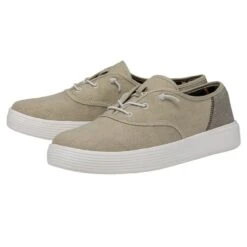 Conway Craft - Taupe 11 Conway Craft - Taupe -Daily Footwear Shop 40179 100 CONWAYMCRAFTLINEN WHITE PAIRSIDE