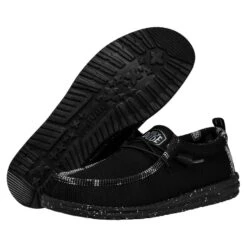 Wally Pixel - Black -Daily Footwear Shop 40373 001 WALLYPIXEL BLACK PAIRBOTTOM