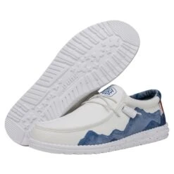 Wally Colorado Watercolor - White 9 Wally Colorado Watercolor - White -Daily Footwear Shop 40382 100 WALLYCOLORADOWATERCOLOR WHITE PAIRBOTTOM