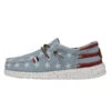Wally Youth Americana - Denim Star -Daily Footwear Shop 40479 4NR WALLYAMERICANAYOUTH DENIMSTAR LEFTSIDE
