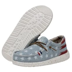 Wally Youth Americana - Denim Star -Daily Footwear Shop 40479 4NR WALLYAMERICANAYOUTH DENIMSTAR PAIRBOTTOM
