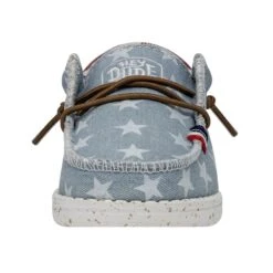 Wally Toddler Americana - Denim Star -Daily Footwear Shop 40581 4NR WALLYAMERICANATODDLER DENIMSTAR LEFTFRONT