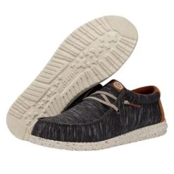 Wally Jersey - Charcoal -Daily Footwear Shop FW23 M 40169 025 WALLY JERSEY CHARCOAL LEFT PAIROUTSOLE
