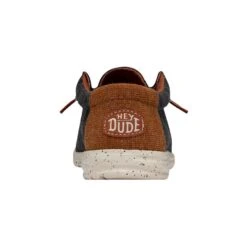 Wally Jersey - Charcoal -Daily Footwear Shop FW23 M 40169 025 WALLY JERSEY CHARCOAL RIGHT BACK