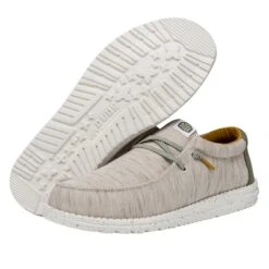 Wally Jersey - Taupe 10 Wally Jersey - Taupe -Daily Footwear Shop FW23 M 40169 214 WALLY JERSEY TAUPE LEFT PAIROUTSOLE