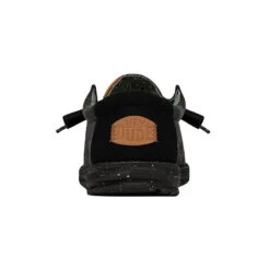 Wally Washed Canvas - Black/Black 12 Wally Washed Canvas - Black/Black -Daily Footwear Shop FW23 M 40296 060 WALLY WASHED CANVAS BLACK BLACK LEFT BACK