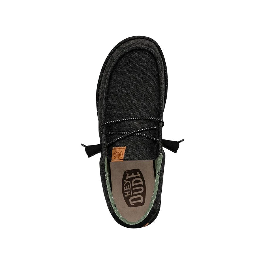 Wally Washed Canvas - Black/Black 8 Wally Washed Canvas - Black/Black - Image 6