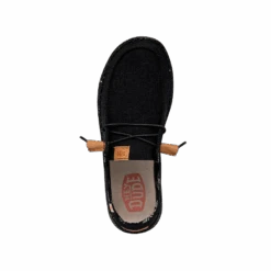 Wendy Washed Canvas - Black 13 Wendy Washed Canvas - Black -Daily Footwear Shop FW23 W 40297 001 WENDY WASHED CANVAS BLACK LEFT TOP