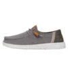 Wendy Washed Canvas - Grey 2 Wendy Washed Canvas - Grey -Daily Footwear Shop FW23 W 40297 030 WENDY WASHED CANVAS GREY LEFT PROFILE