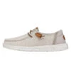 Wendy Washed Canvas - Cream -Daily Footwear Shop FW23 W 40297 13R WENDY WASHED CANVAS CREAM LEFT PROFILE